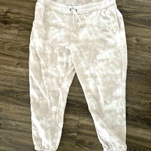 Old Navy Neutral Tie Dyed Joggers